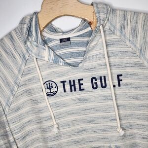 MV Sport Men's Sweatshirt Hooded Pullover THE‎ GULF Size XL Beige